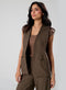 Sleeveless Detailed Blazer